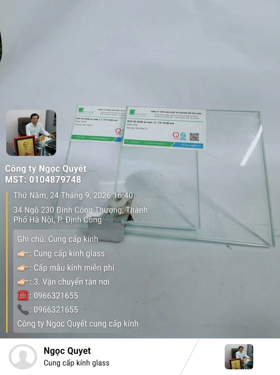 Kính cường lực 10mm